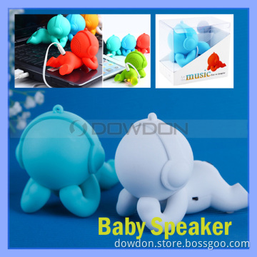 Portable Loudspeaker Pocket USB Mini Music Baby Speaker for iPhone iPad iPod Laptop PC MP3 Audio Amplifier